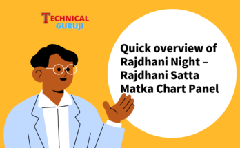 Quick overview of Rajdhani Night – Rajdhani Satta Matka Chart Panel