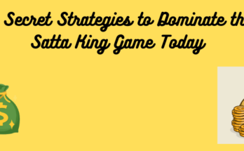 7 Secret Strategies to Dominate the Satta King Game Today